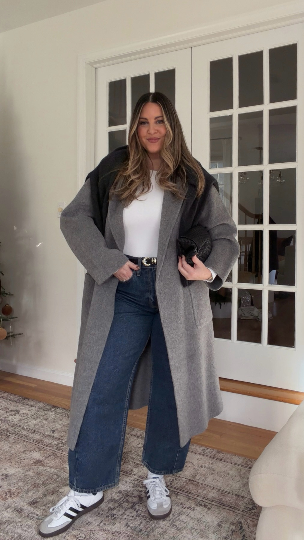 Simple winter outfits I love 〰️ Day 3! M in top, sweater, coat and sized up 1 to 30R in jeans.

Winter outfits, winter outfit, casual winter outfit, cashmere sweater, layered look, adidas outfit 

 

#LTKootd #LTKSeasonal #LTKSaleAlert
