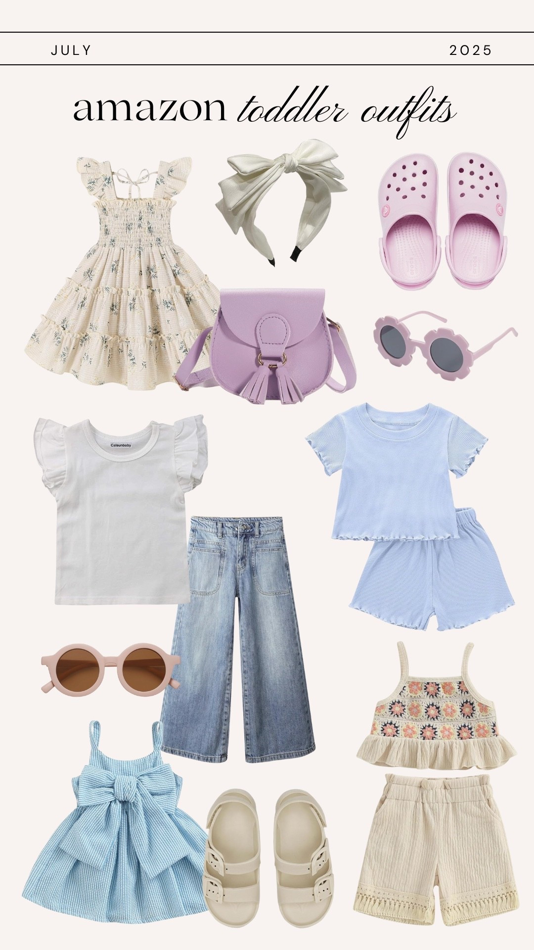 Amazon Toddler Outfits // Toddler Matching Sets // Amazon Kids // Amazon Kids Dresses // Kids Outfits // Amazon Kids Shoes

#LTKKids #LTKFindsUnder50