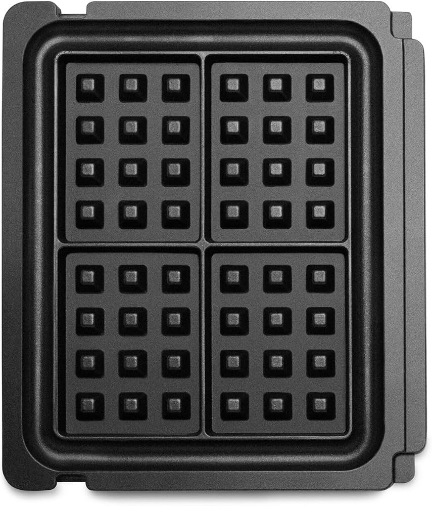 Breville BGR001NEU0NUC1 The No-Mess Waffle Plates, Small, Black | Amazon (US)