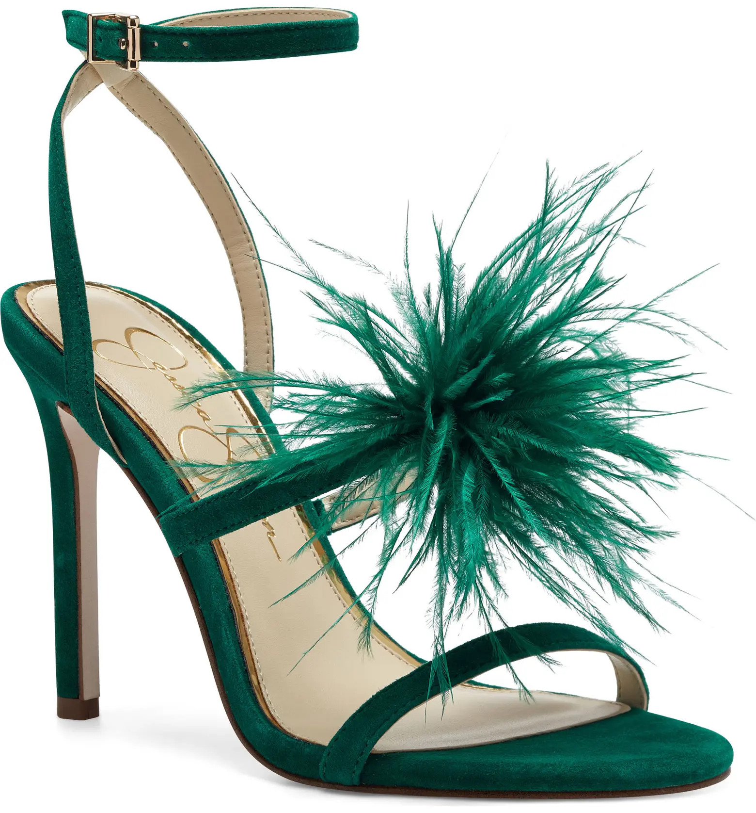 Jessica Simpson Jenevya Pompom Ankle Strap Sandal | Nordstrom | Nordstrom