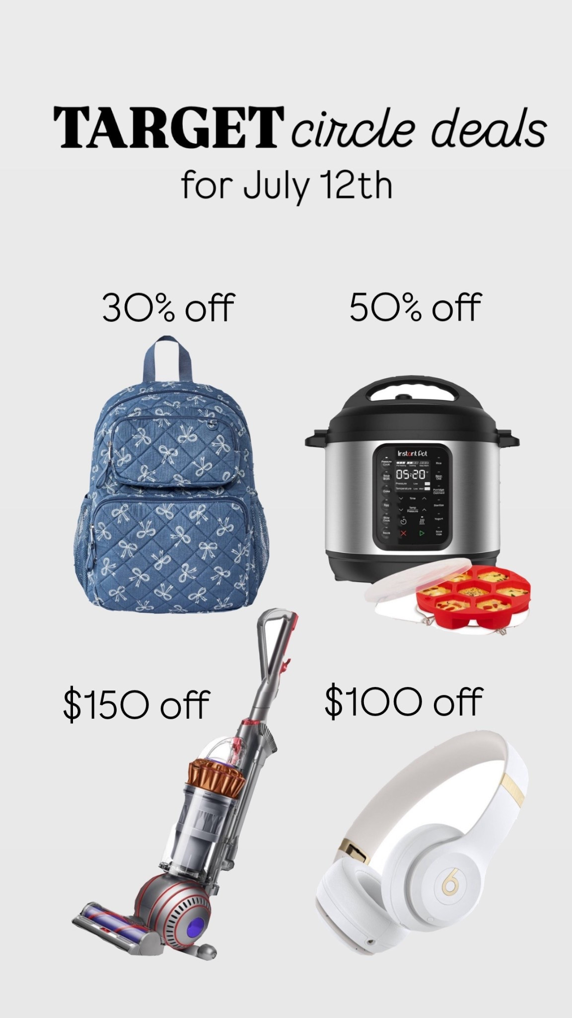 Target Circle Deals 7/12

#LTKSaleAlert