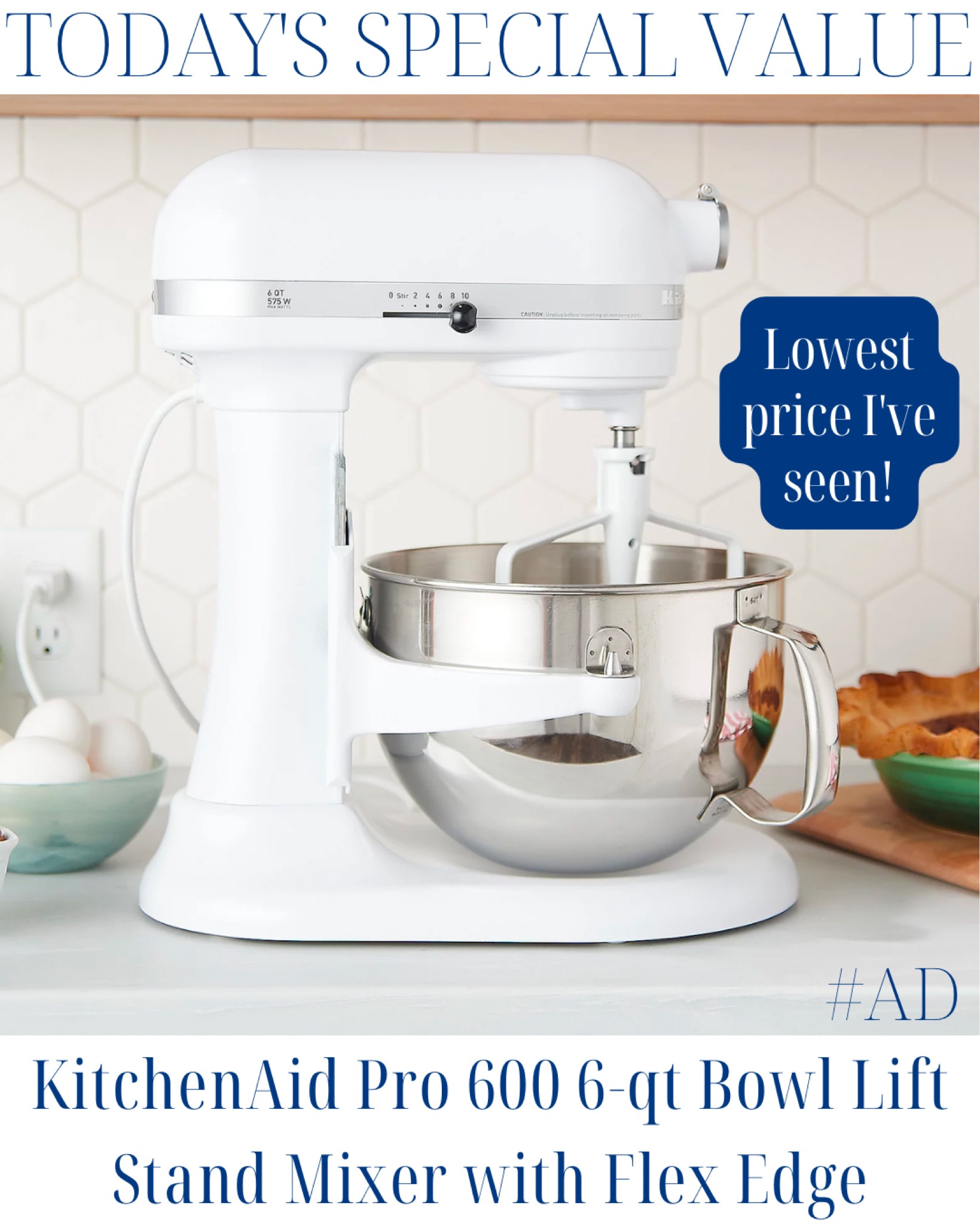 KitchenAid Pro 600 6-qt Bowl Lift … curated on LTK