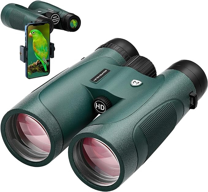 15x52 HD Binoculars for Adults High Powered with Upgraded Phone Adapter - Large View Binoculars w... | Amazon (US)