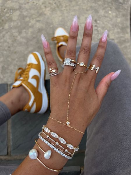 Jewels of the day from my nails reels. Nail color is OPI bubble bath. 

Code HEYRACHEL for my Taudrey jewelry! 

#LTKunder100 #LTKstyletip #LTKFind