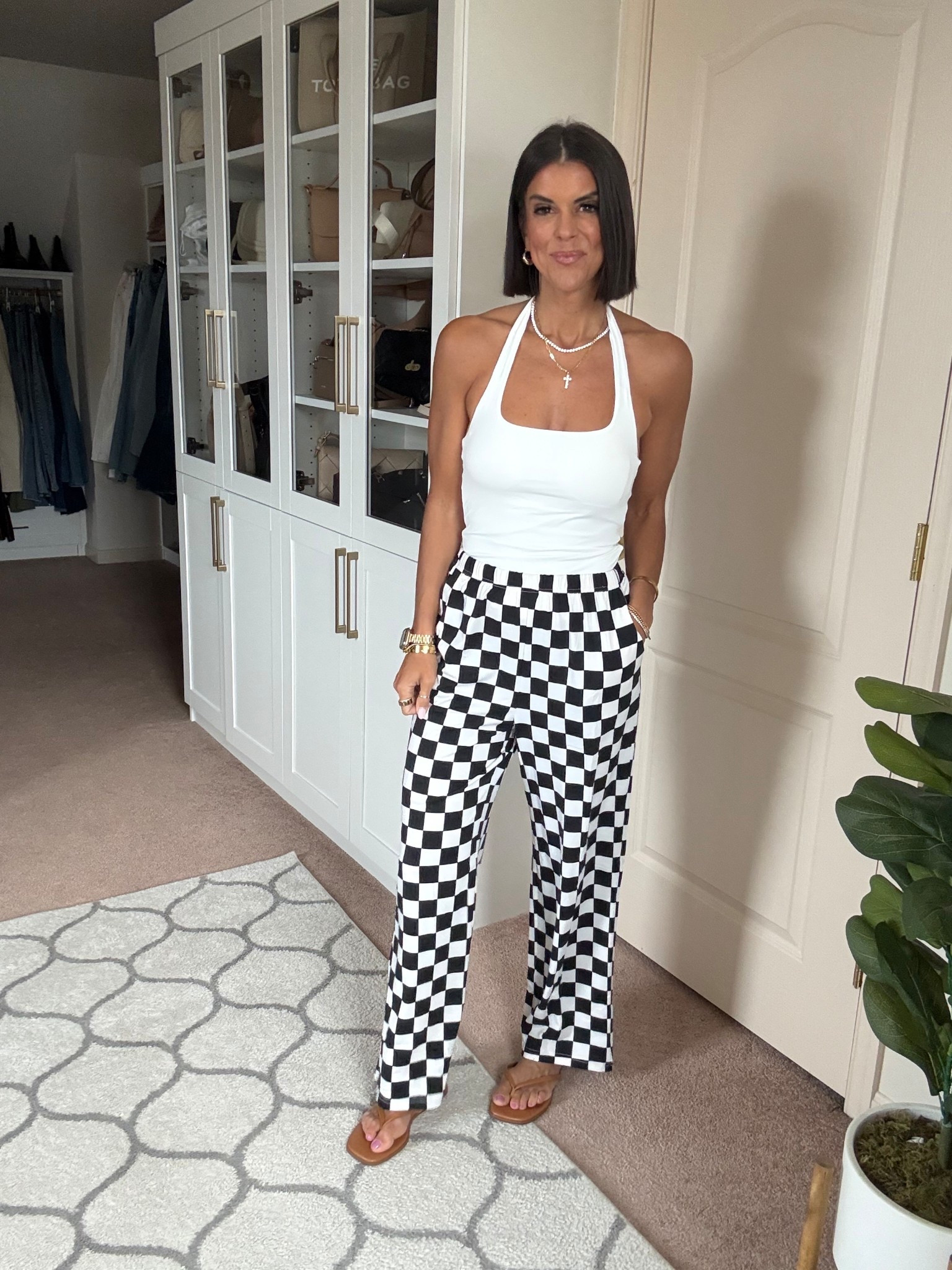 Size small in both tank and pants

#LTKSeasonal