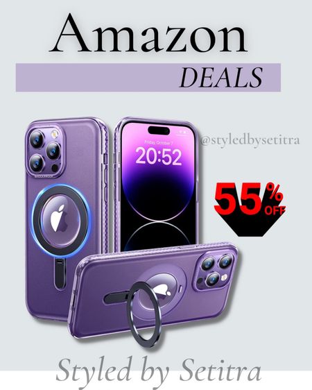 Amazon Deal Alert 🚨 IPhone 14 Pro purple case on sale for 55% off. #amazondeals
#amazonsale
#amazonfinds
#amazonsteals
#amazonbargain
#dealoftheday
#limitedtimeoffer
#flashsale
#discountcode
#savemoney
#onlineshopping
#budgetshopping
#affordableshopping
#amazonprime
#amazonprimeperks
#amazonprimeday
#shopsmart
#shoppingonline
#freeshipping
#clearancefinds
#amazonclearance
#amazonoverstock
#amazonwarehouse
#amazonunder20
#amazonunder50
#amazonunder100