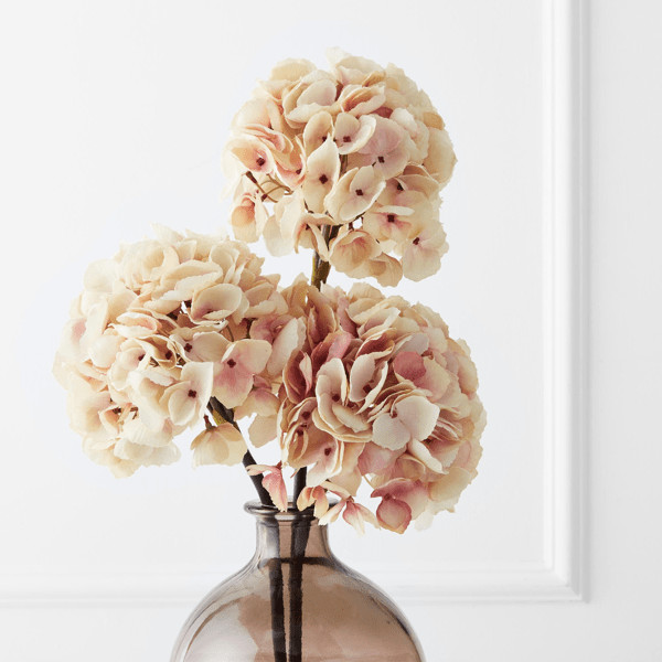 French Hydrangea Stem - Set of 3 | Z Gallerie