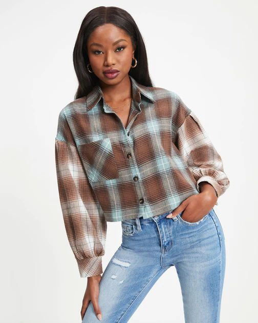 Albert Plaid Button Down Top -  FLASH SALE | VICI Collection