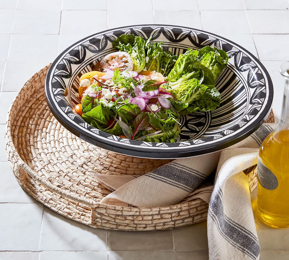 Marrakesh Melamine Serving Bowl | Pottery Barn (US)