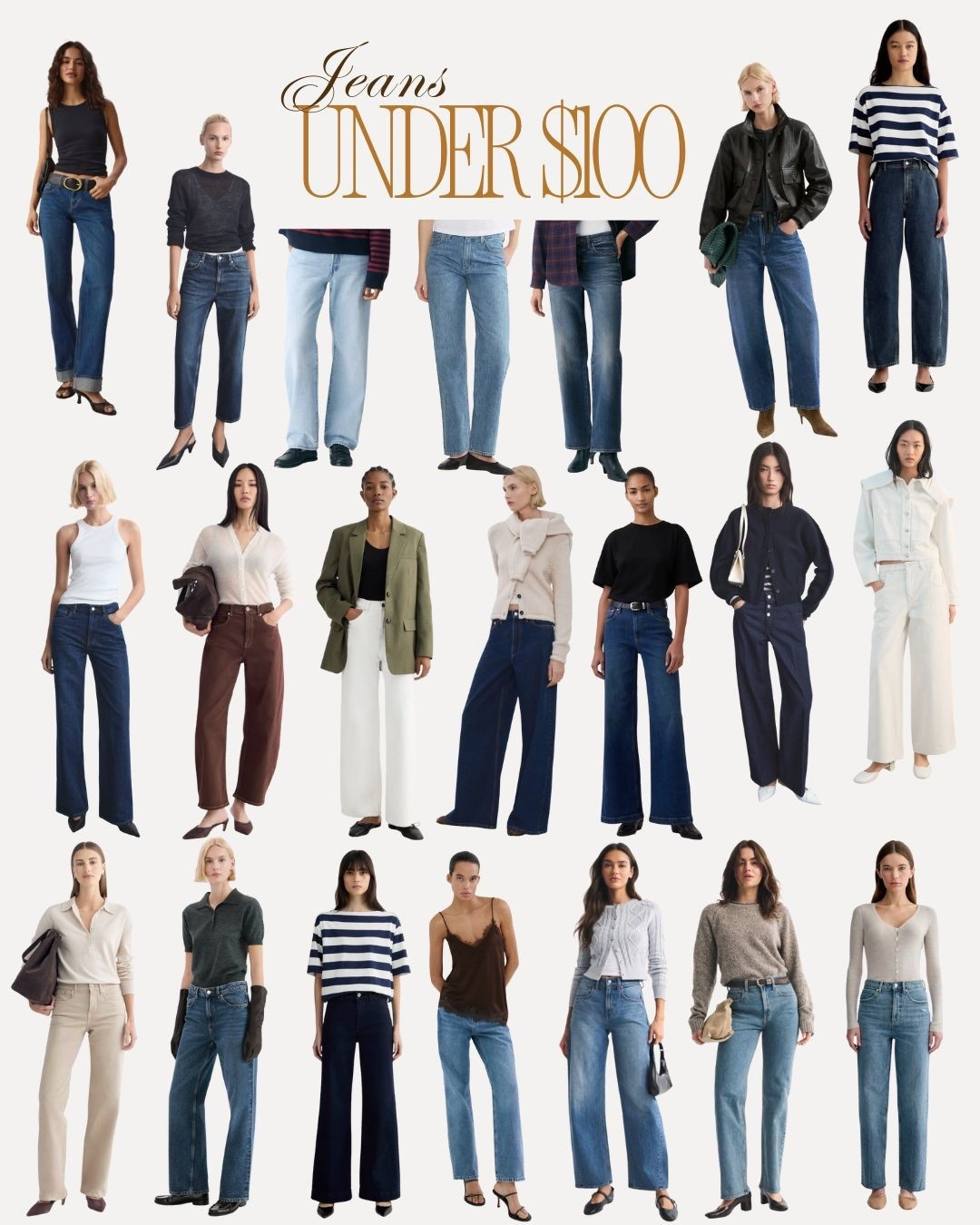 Jeans under $100

#LTKPetite #LTKmomlife #LTKootd