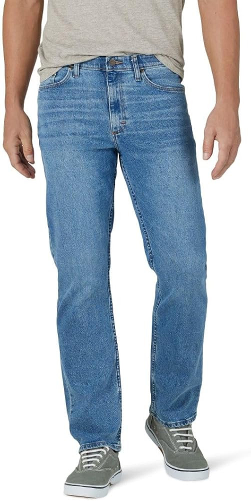 Wrangler Authentics Mens Comfort Flex Waist Relaxed Fit Jean | Amazon (US)