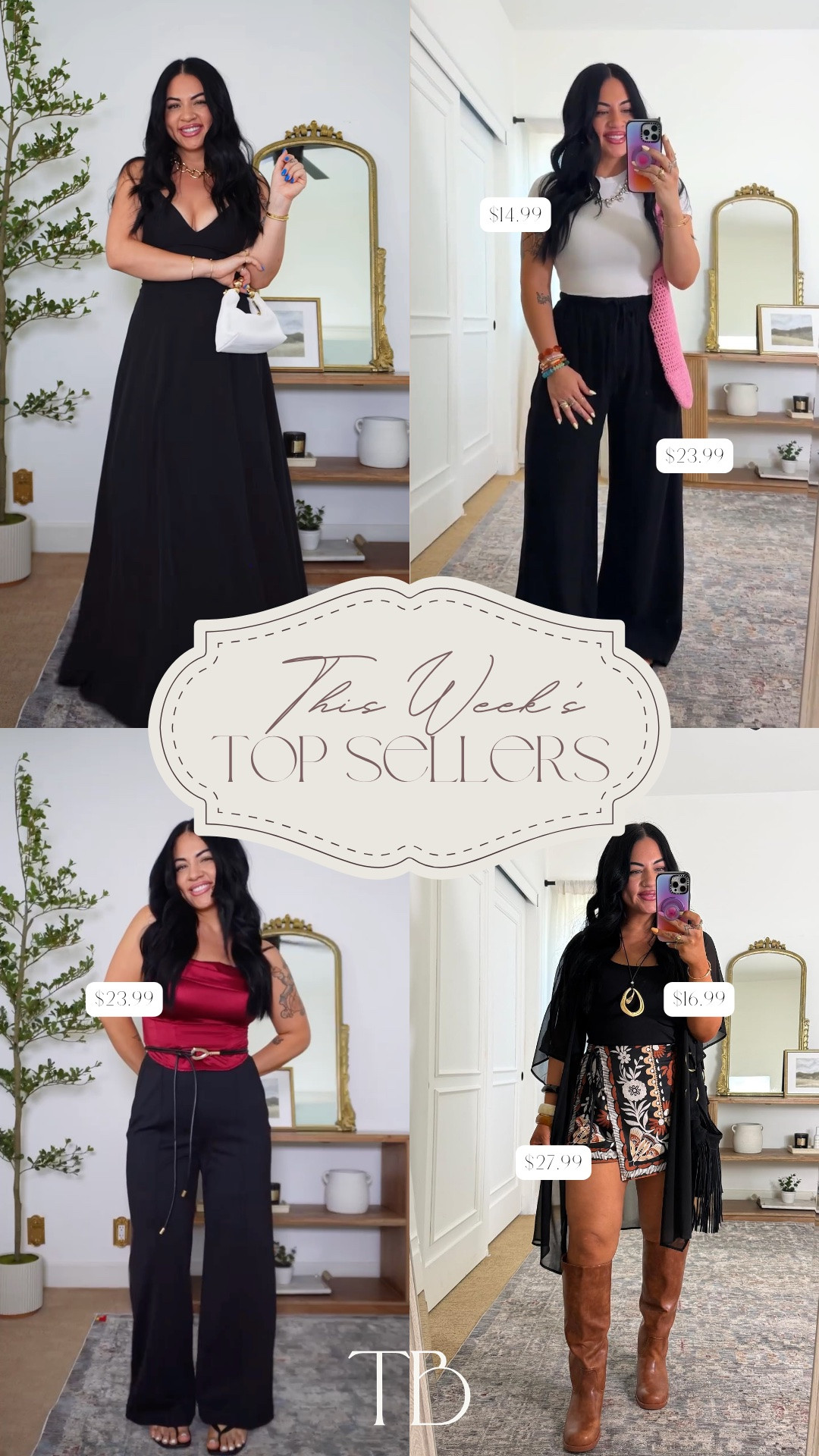 Here are my top picks for this week!

I'm wearing a large in everything for reference!

tops, dresses, shapewear, bodysuit, slip-on sandals, beach sandals, beach bags, tori block