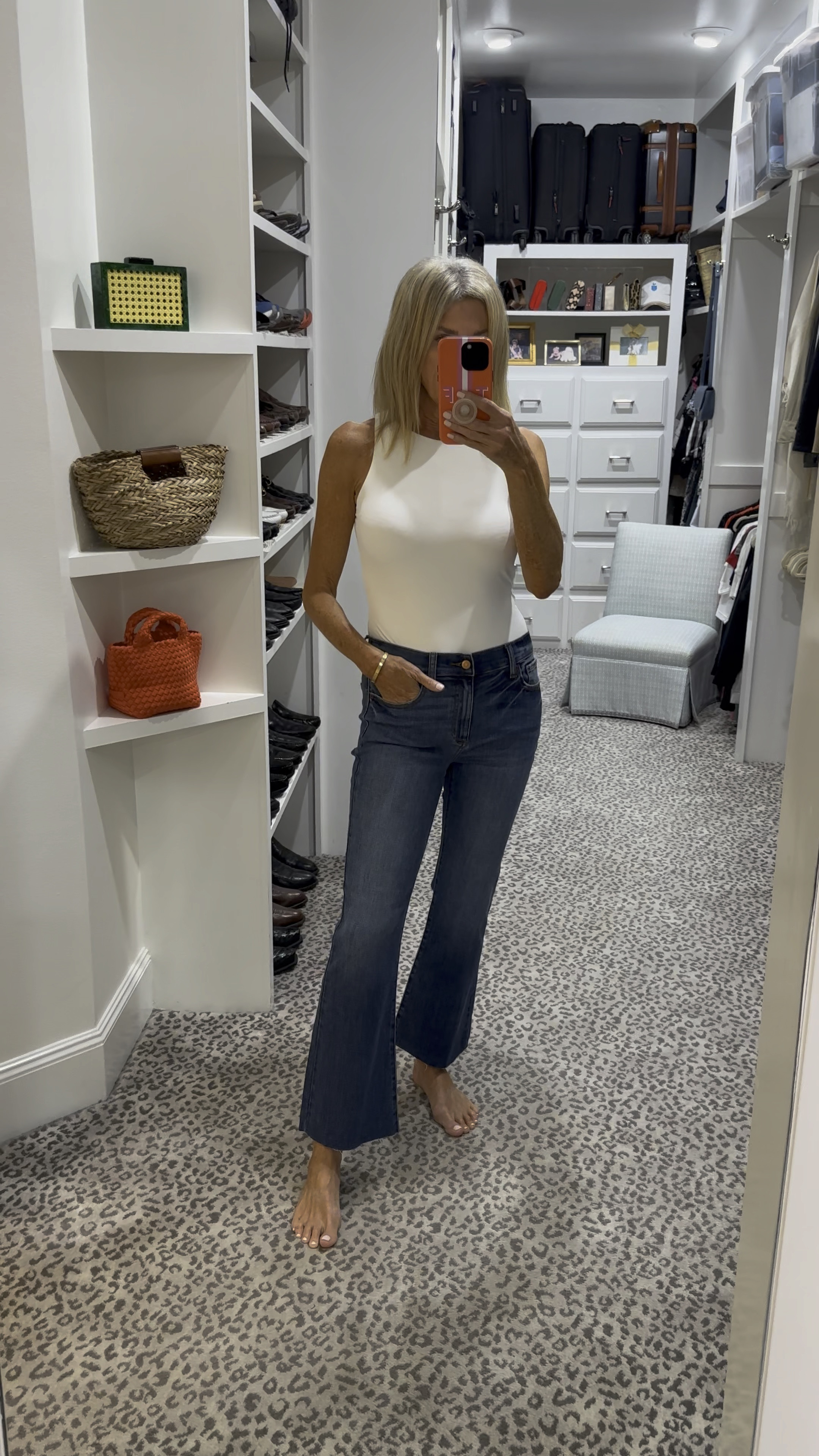Everyday fall staples! Size M bodysuit and 28 jeans  

#LTKunder100 #LTKstyletip #LTKSeasonal