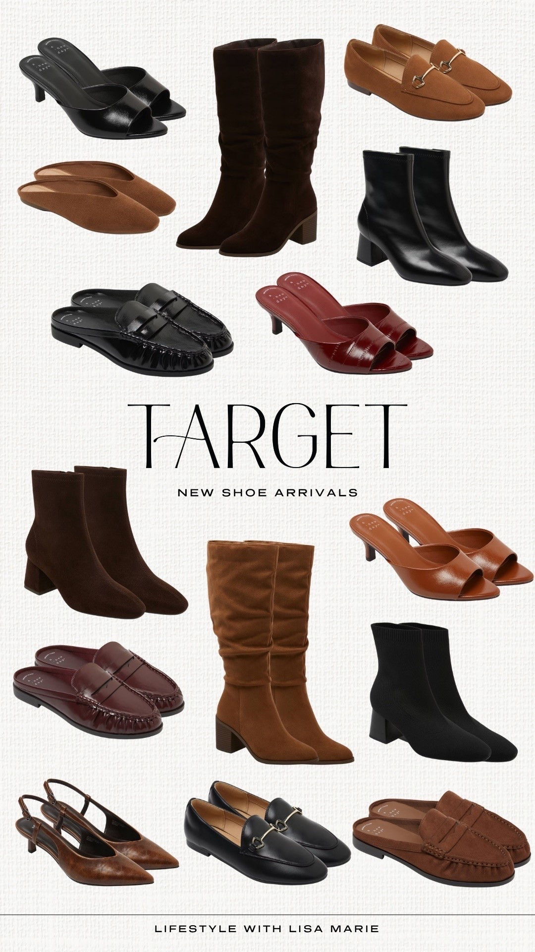 Target new shoe arrivals for fall! Slip-on loafers and mules. Business casual loafers and shoes. Suede boots and booties. Kitten heels and pumps. Ankle booties. Shoes for fall events. Burgundy shoes.

#LTKSeasonal #LTKPetite #LTKWorkwear