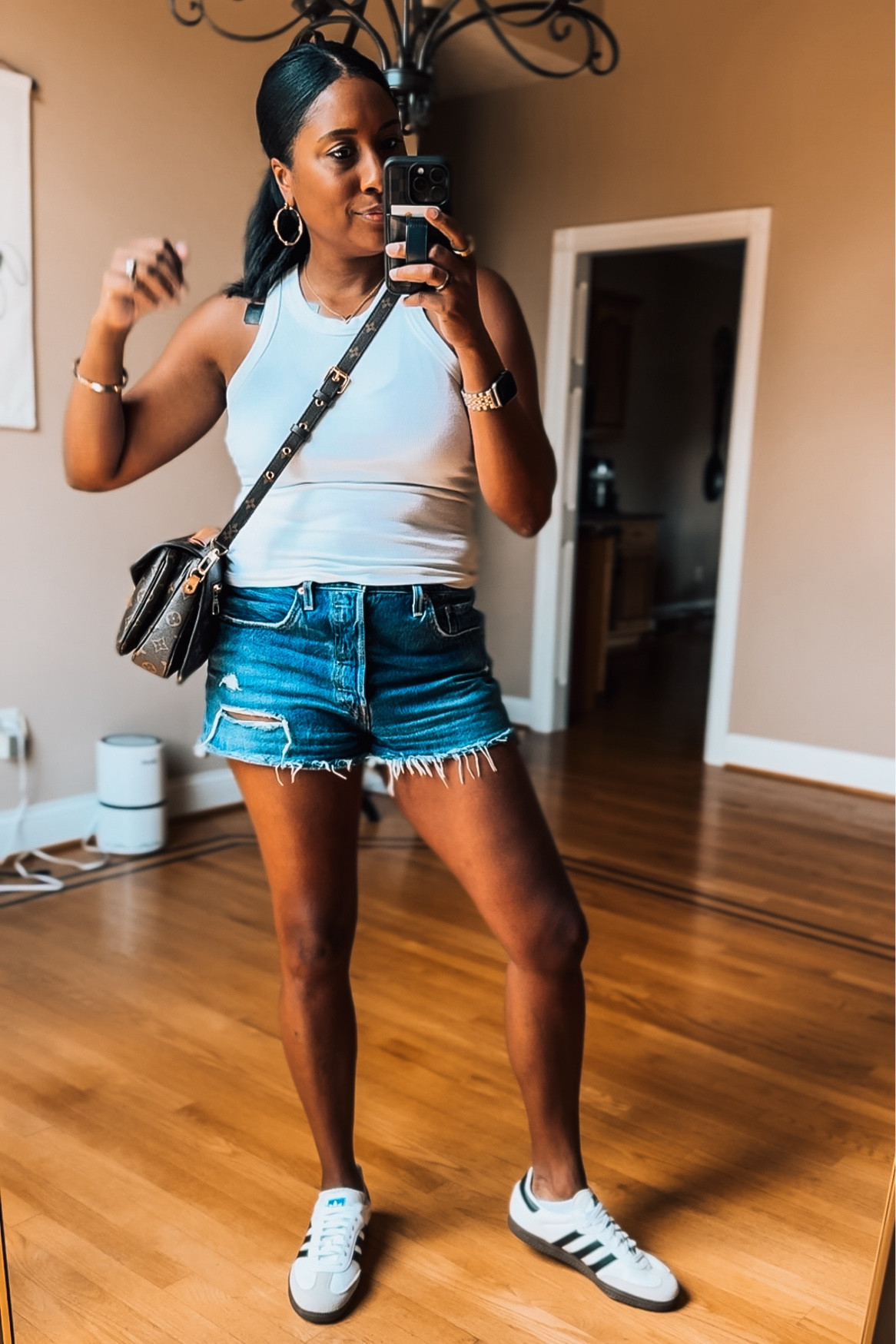 I mean, if my hubby says I’m cute, then I’m cute….right!? 🤣😍 

PS - I’ve been living in these denim shorts so far this summer! Even got them in 3 different washes!! grab you a pair….or two ASAP! 😉

Comment “SHOP” for the direct link! 


#LTKOver40 #LTKSummerSales #LTKSaleAlert