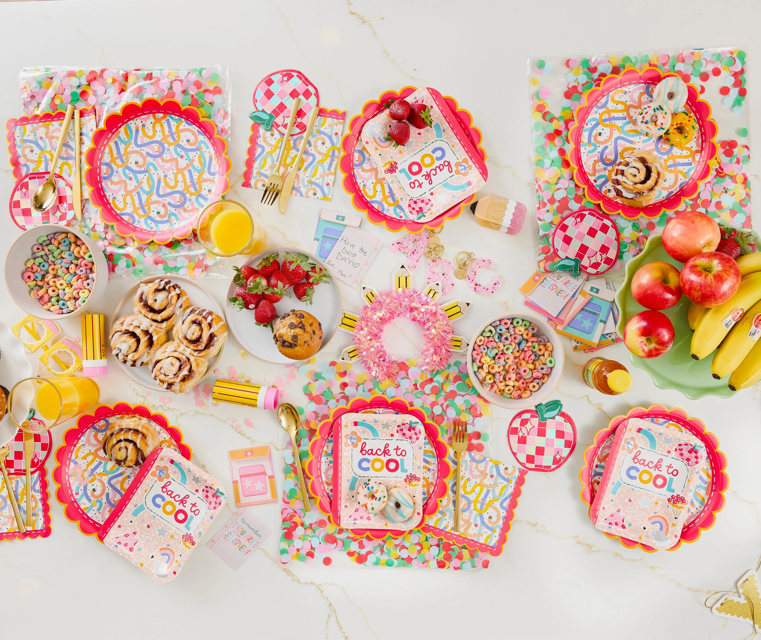 Back To School Tableware Party Kit | Packed Party