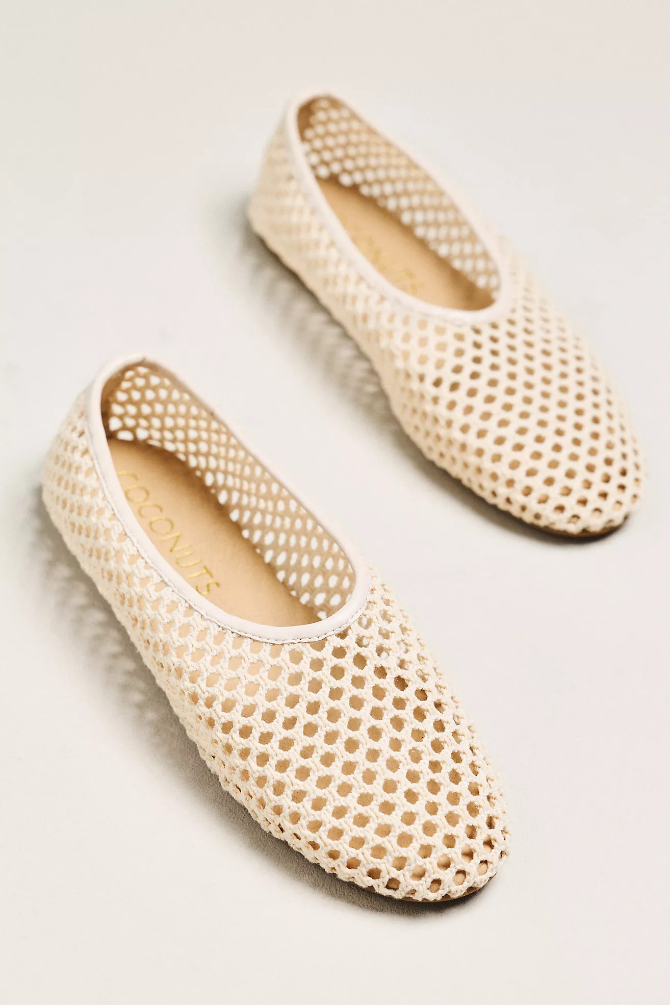 Coconuts by Matisse Marta Mesh Ballet Flats | Anthropologie (US)