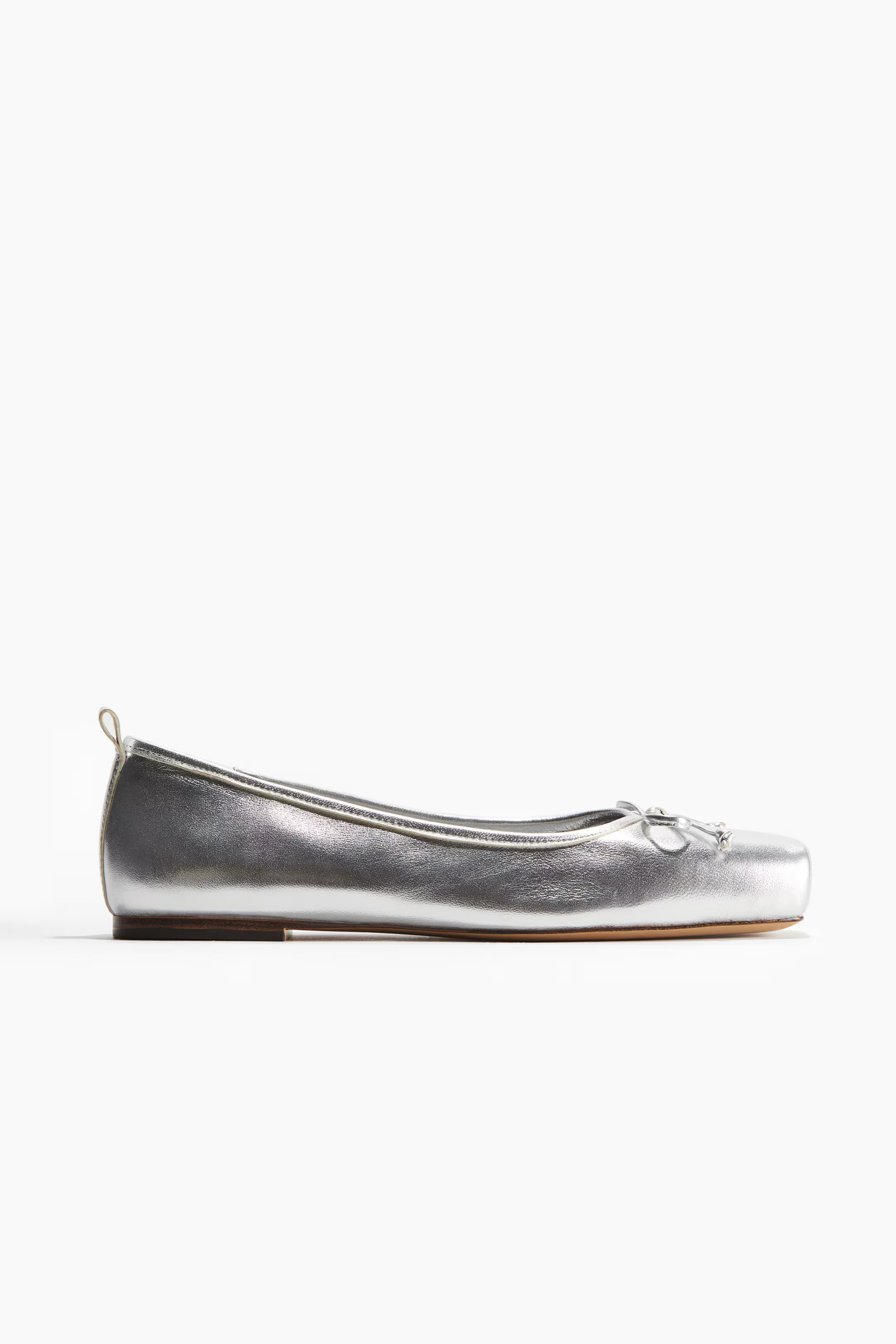 Leather ballet pumps | H&M (UK, MY, IN, SG, PH, TW, HK)