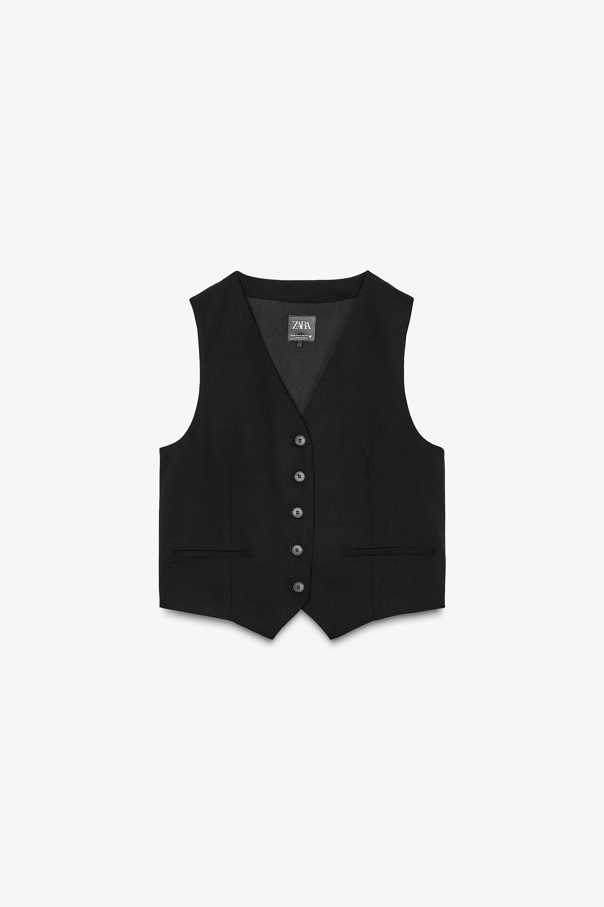 WAISTCOAT WITH TAB | Zara US