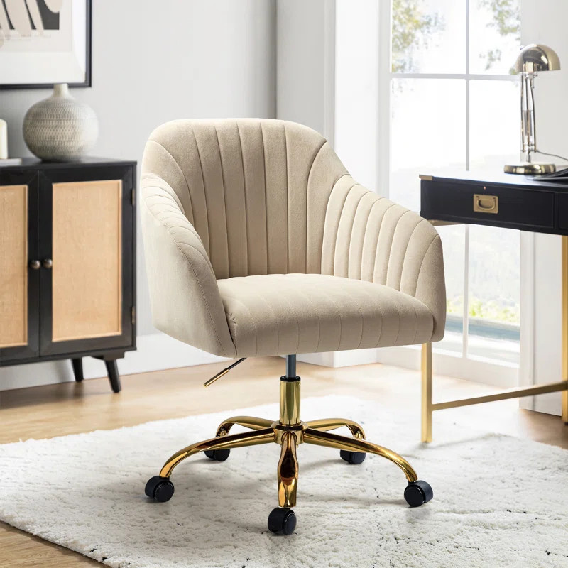 Adan Velvet Task Chair | Wayfair North America