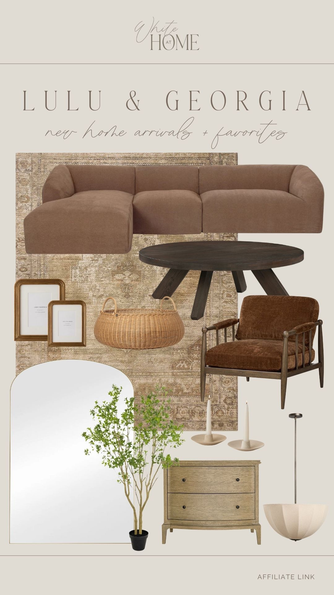 Earthy, organic, and textured! These Lulu & Georgia finds are beautiful! I love how well they pair together. Perfect for a new year refresh! 

#LTKHome