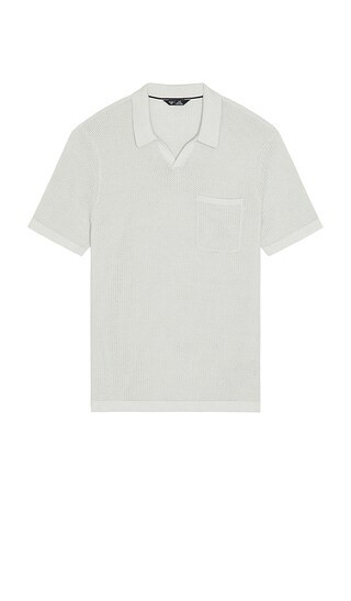 Coastal Johnny Collar Polo in Sleet Gray | Revolve Clothing (Global)