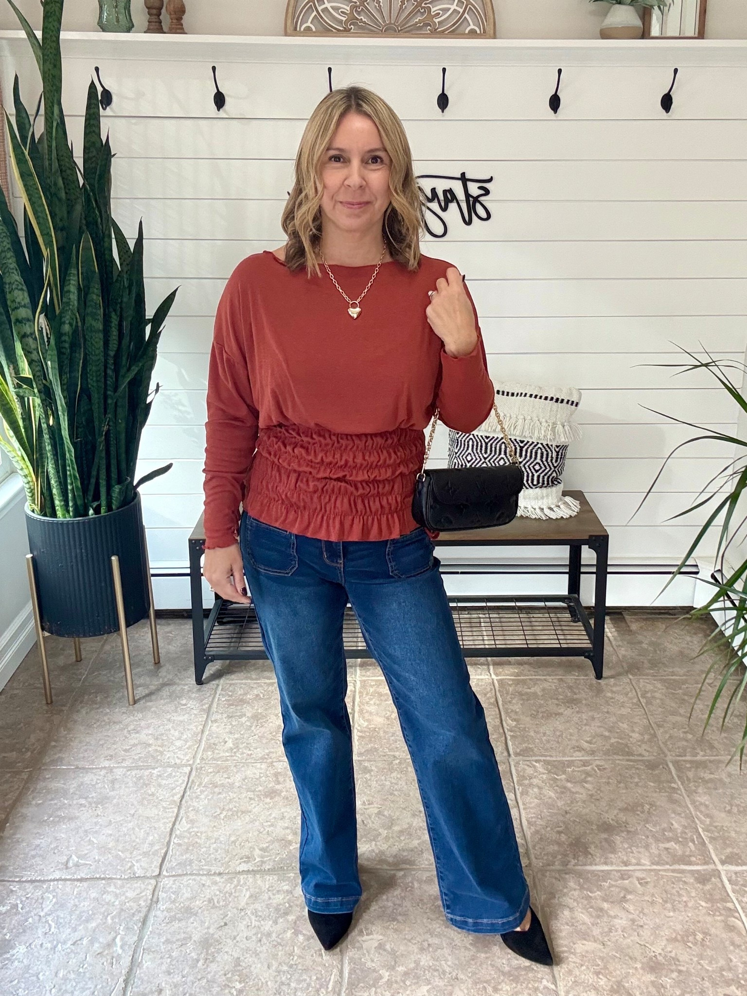 Thanksgiving outfit idea from Amazon good for last minute! I’m wearing an 8 in The jeans and medium in the top

#LTKOver40 #LTKHoliday #LTKFindsUnder50