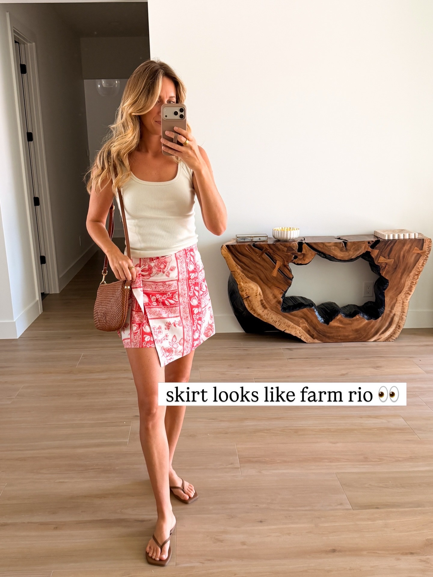 Calypso mini skirt 

#LTKmomlife #LTKootd #LTKU