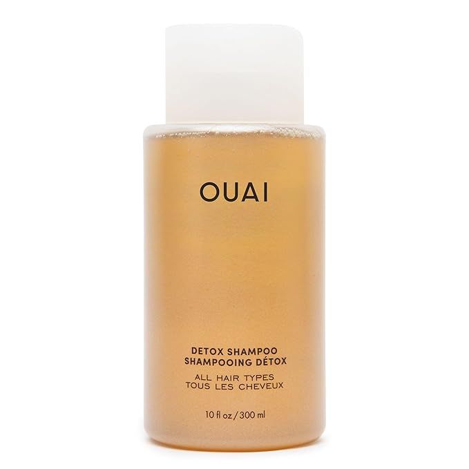 OUAI Detox Shampoo - Clarifying Shampoo for Build Up, Dirt, Oil, Product and Hard Water - Apple C... | Amazon (US)