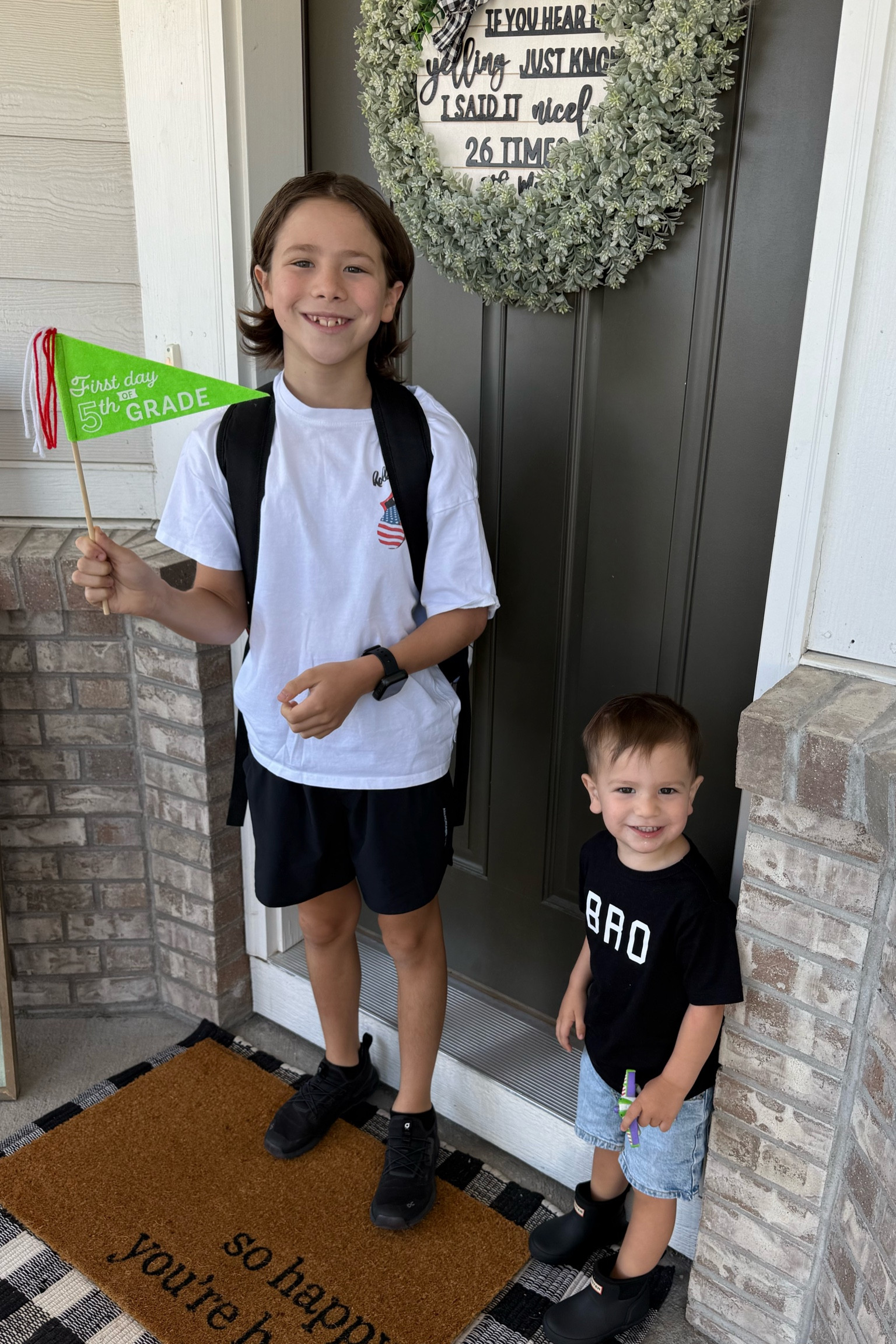 First day of Science class and he was ready to rock and roll! Bryce is a huge fan of these Abercrombie shorts! They are super comfy, buttery soft, and look way nicer than most athletic shorts we have found! Little bro is always ready for fun in his favorite Hunter boots! I love that he can put them on and off all by himself! It’s a game changer! 

#LTKKids #LTKFamily #LTKActive