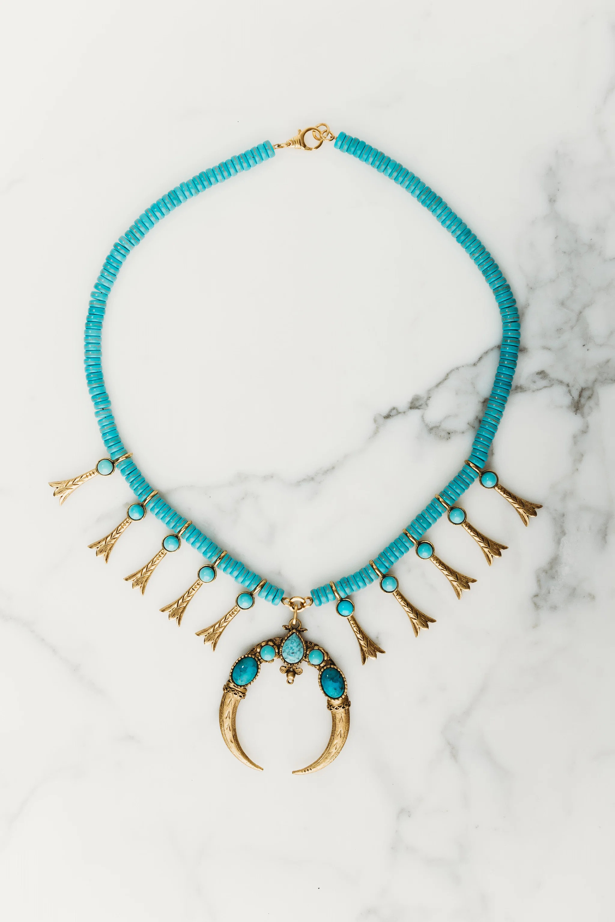 Turquessa Necklace | Elizabeth Cole Jewelry