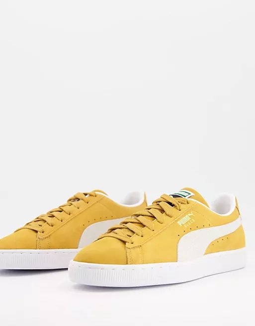 Puma classic suede trainers in gold | ASOS (Global)