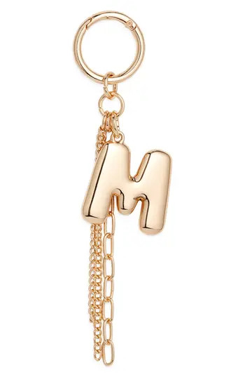 Chelsea28 Bubble Letter Bag Charm in M- Gold at Nordstrom Rack | Nordstrom Rack