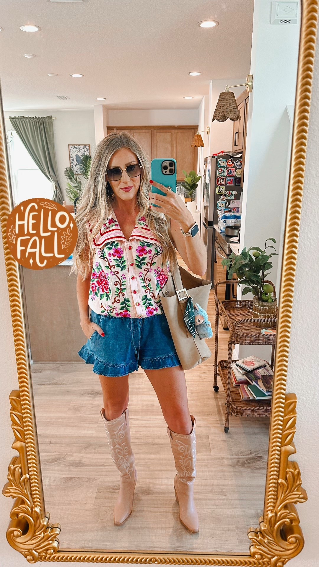 Fall transition 🍁 


Ruffle shorts, western boots, fall outfit fall boots 

#LTKSeasonal #LTKStyleTip #LTKFallSale