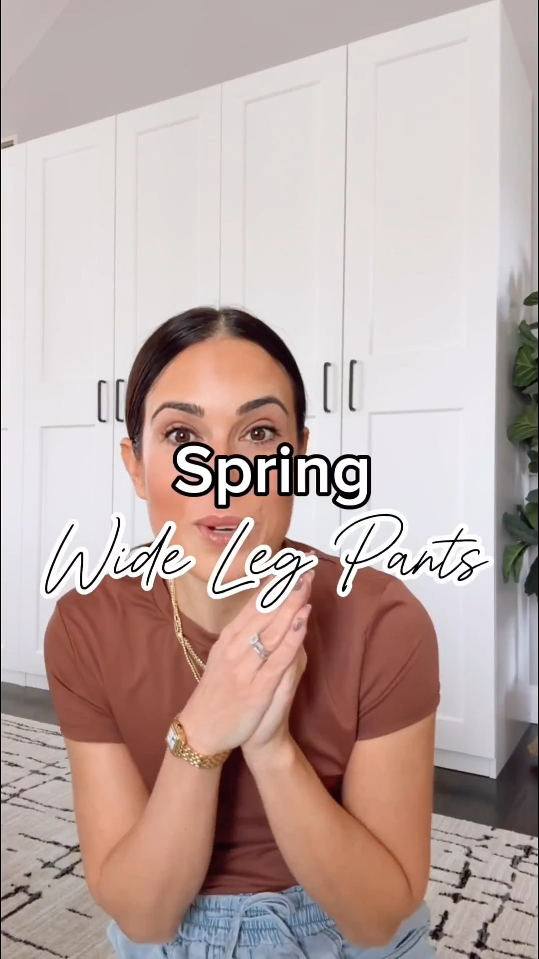 You are going to love these lightweight stretchy wide leg pants for Spring 🙌🏻 I say size up one size 

#LTKSeasonal #LTKootd #LTKOver40