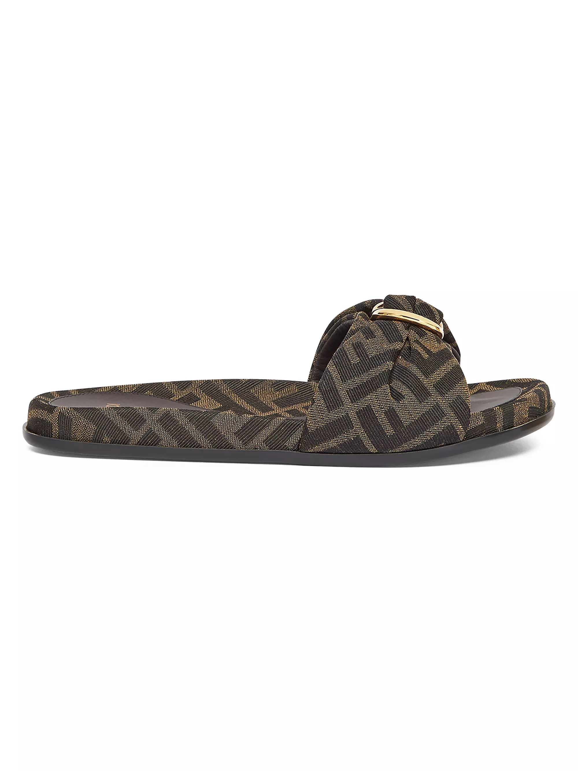 FF Monogram Slides | Saks Fifth Avenue