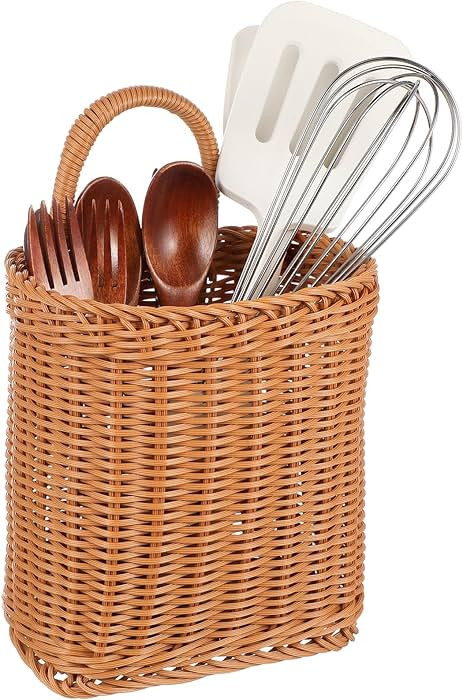 Cabilock Hanging Door Basket - Wall Hanging Fruit Baskets for Kitchen Woven Produce Holder,Hangin... | Amazon (US)