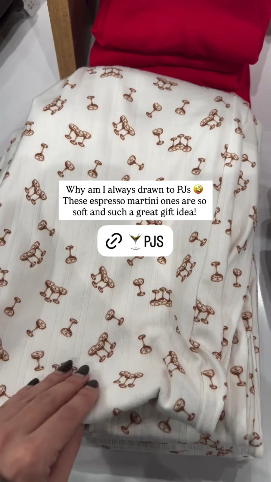 Why am I always drawn to PJs 🤪
These espresso martini ones are so soft and such a great gift idea!

#LTKgiftguide #LTKwinter #LTKholiday