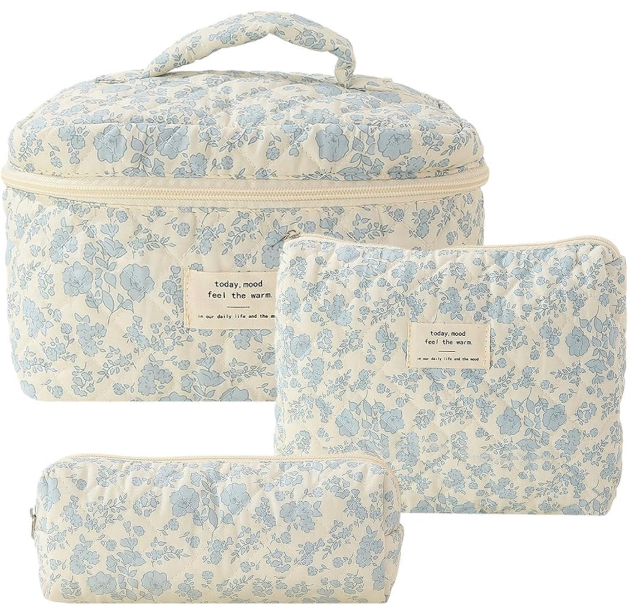 How cute are these makeup bags and pouch set??  Comes I. Tons of different color options

#LTKstyletip #LTKfindsunder50 #LTKbeauty