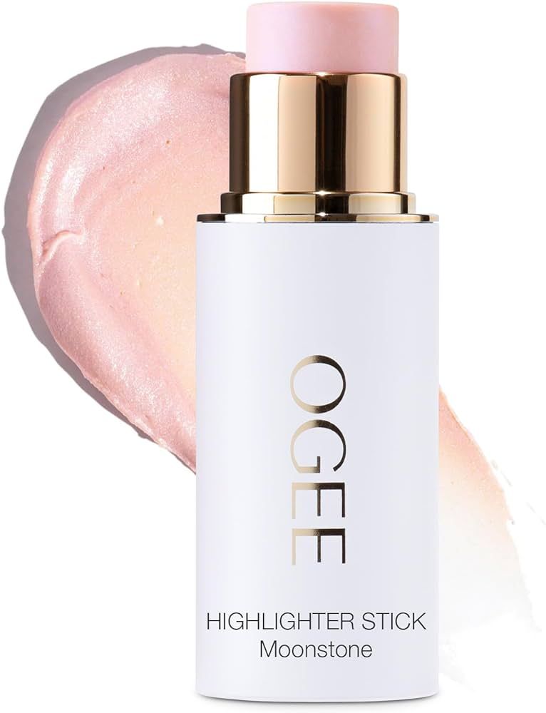 Ogee Sculpted Face Stick (MOONSTONE - ULTRAVIOLET SHEEN) Certified Organic Highlighter Makeup - M... | Amazon (US)