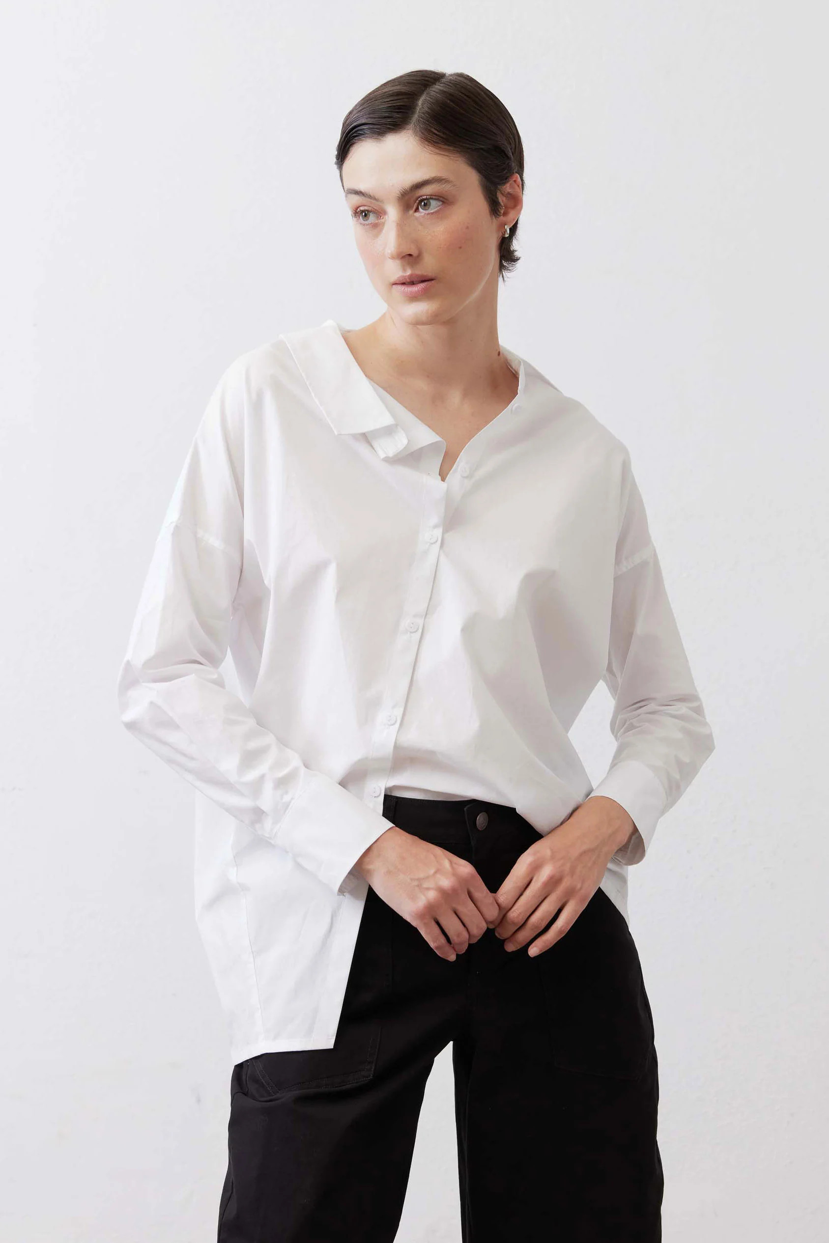 Woke Up Like This Button Down Top | Ruti