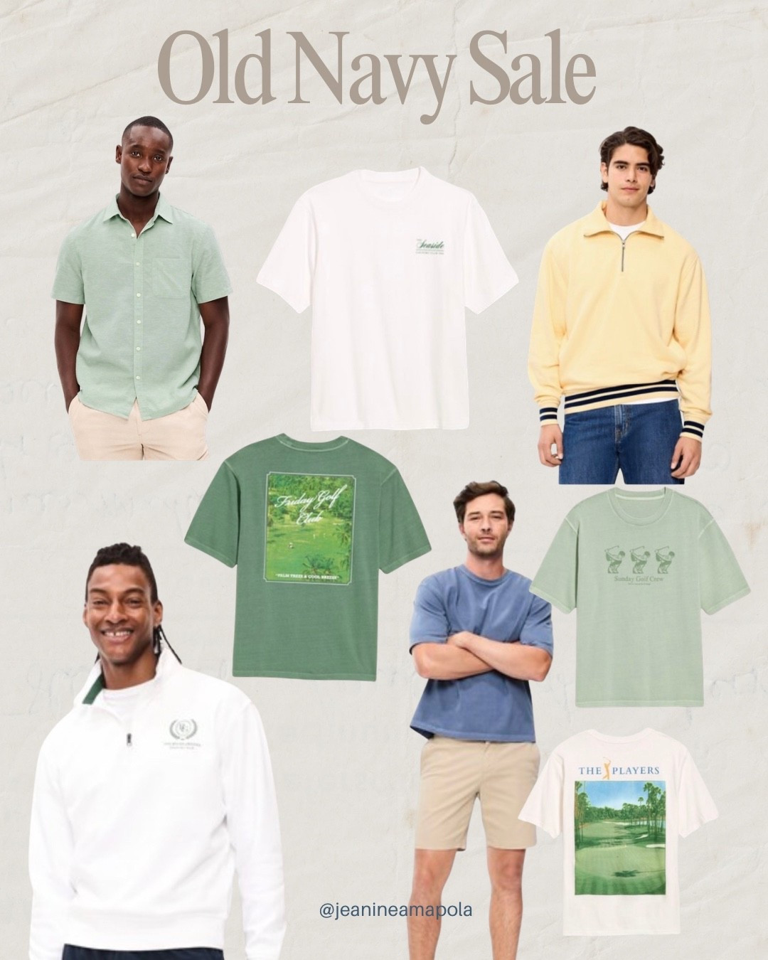 Men’s old navy sale! 40% off today 

#LTKSaleAlert
