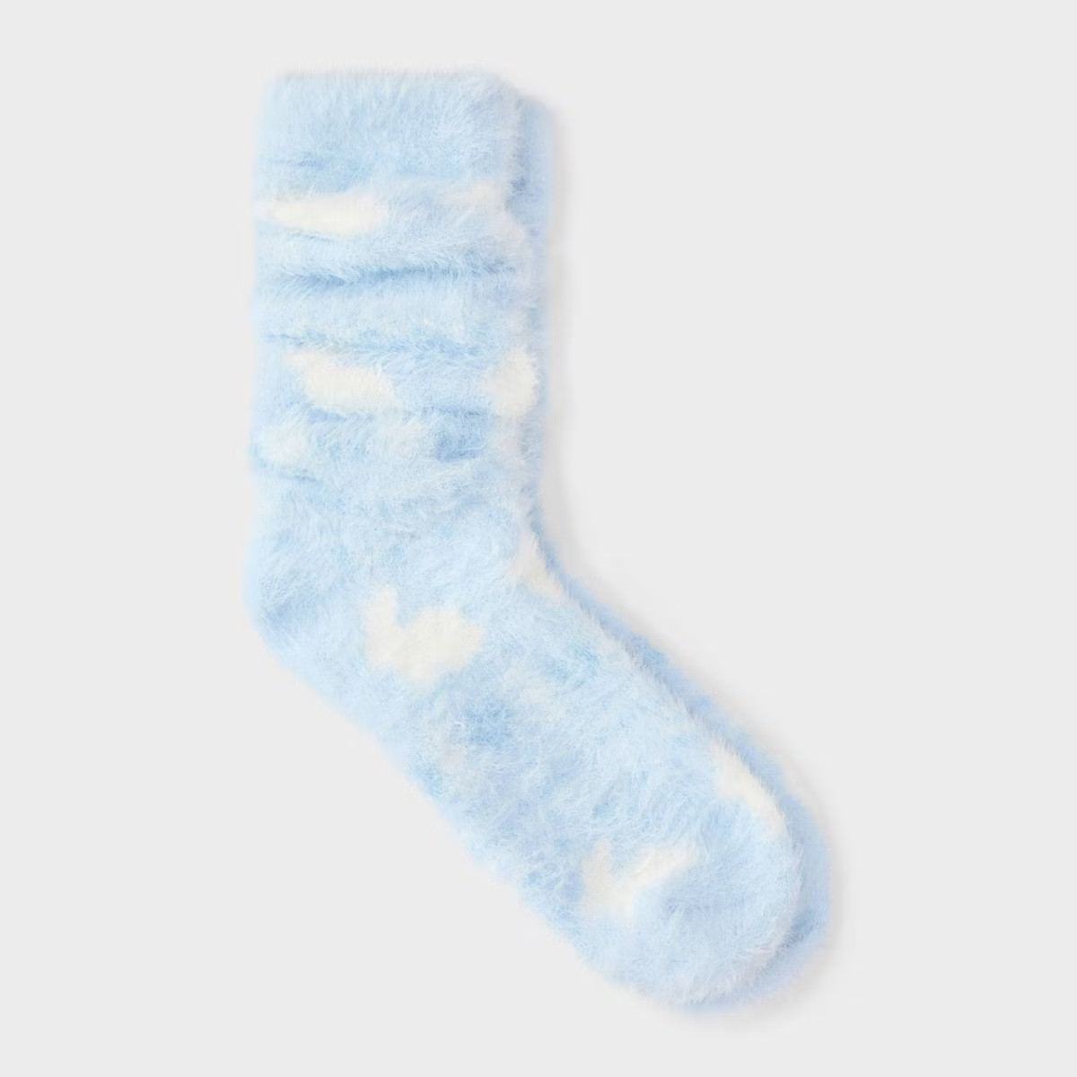 Women's Fuzzy Eyelash Slouch Cozy Crew Socks - Wild Fable™ | Target