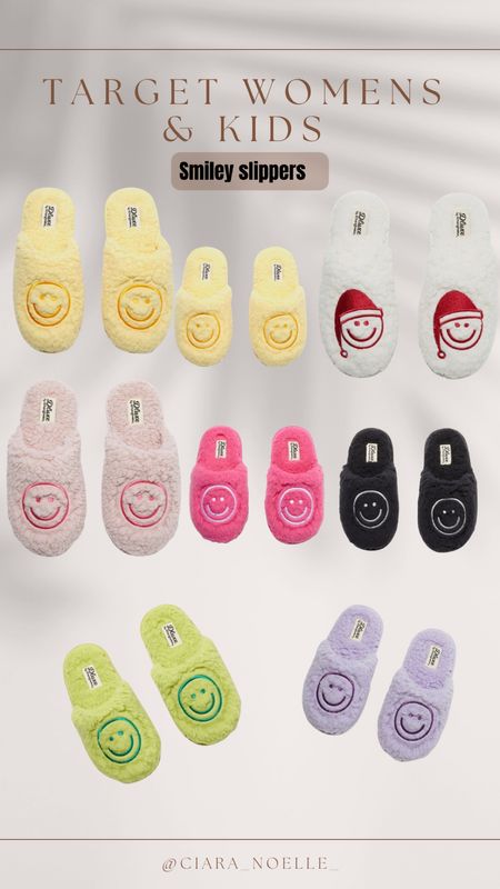 Target Slippers ! 🙂 Women and Kids. So cute for the holidays 

#LTKSeasonal #LTKHoliday #LTKfamily