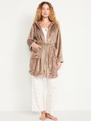 Cozy Terry Hooded Robe | Old Navy (US)