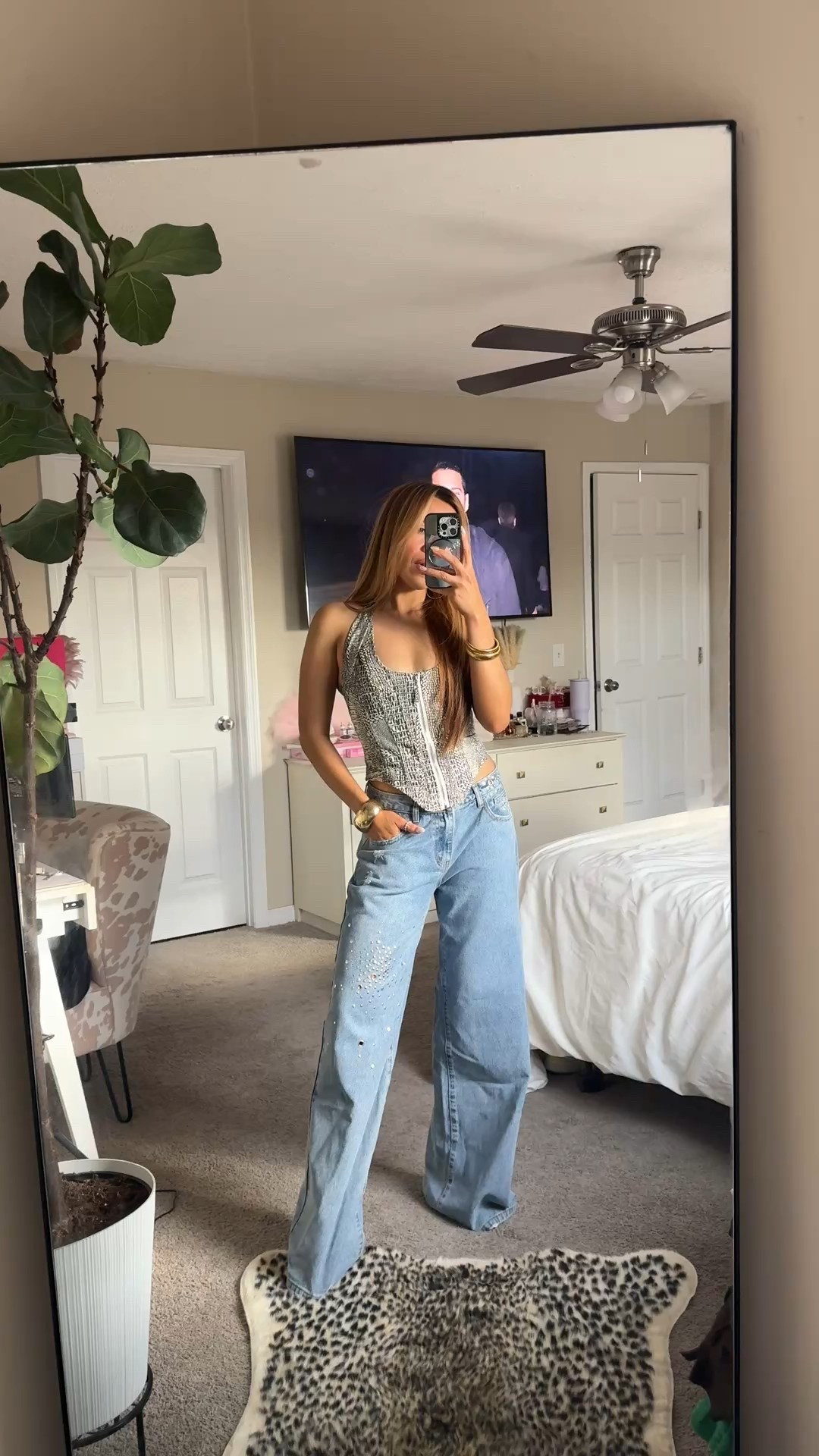 Obsessed with these jeans from princess Polly size 4 - use code ELIA 

#LTKootd