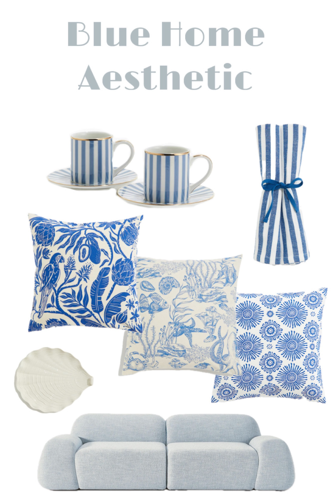 Blue Summer Home Deko 
🧿🌊🩵🦋

#LTKSeasonal #LTKFindsUnder50 #LTKHome