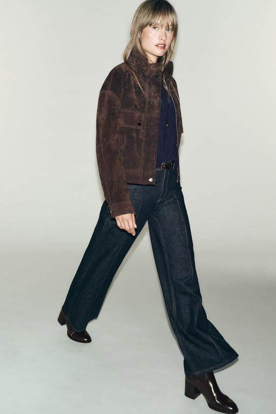 FABRIC SHAFT HEELED ANKLE BOOTS | Zara US