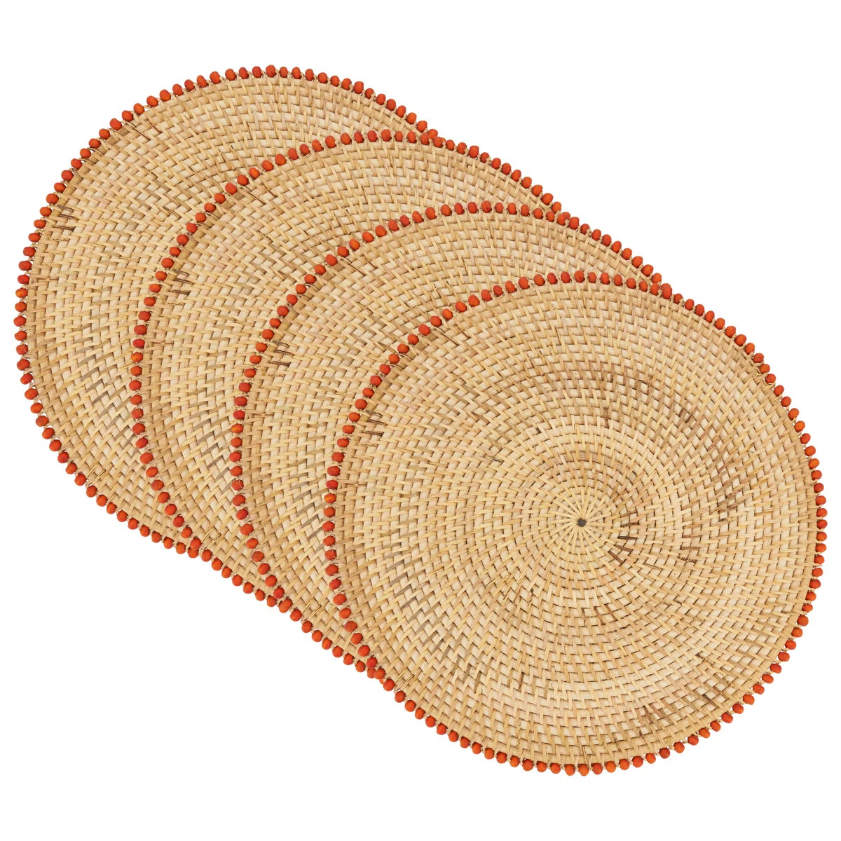 Hanks Round Jute Placemat (Set of 4) (Set of 4) | Wayfair North America