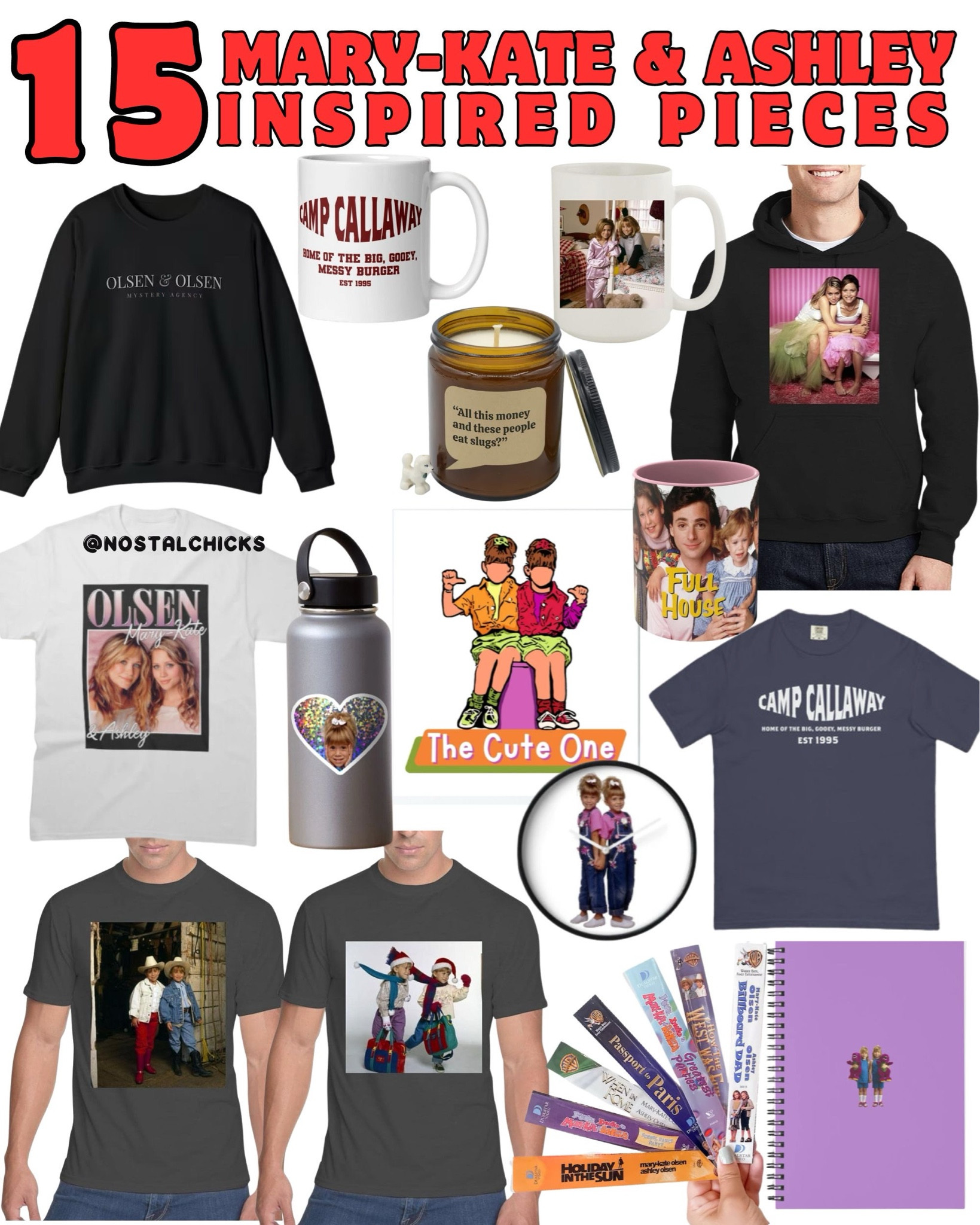 Mary-Kate & Ashley pieces 
#mary-kateandashley #olsens #olsentwins #nostalgia #nostalgic 